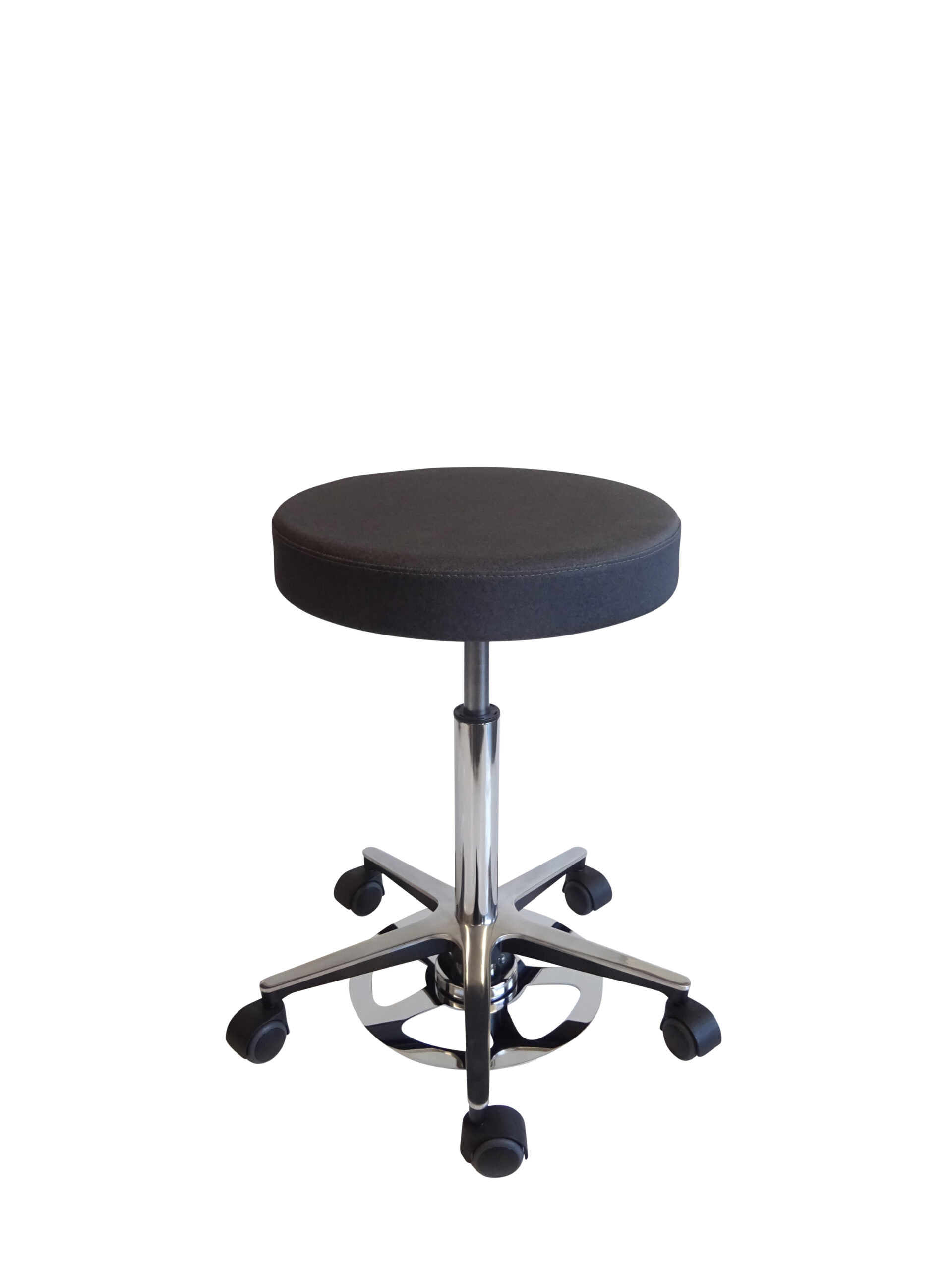 Tabouret médical extra large à commande au pied | Modèles ARIES et HYDRA